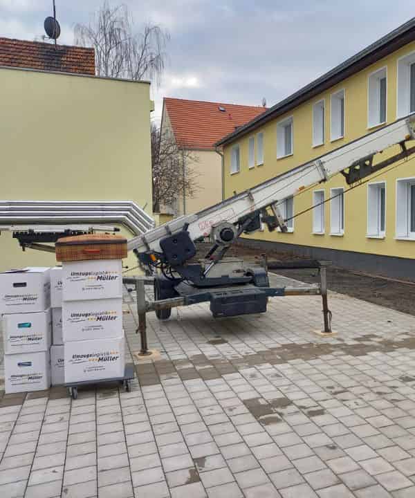 Möbellift in Darmstadt Büroumzug